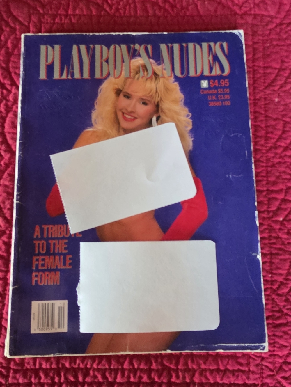 Vintage Collectible Playboy's Nudes Magazine - Special Edition 1989 - EUC